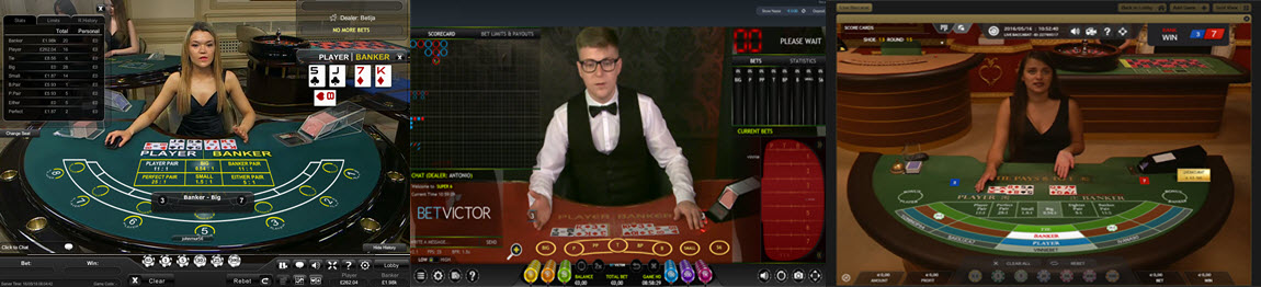 Live Baccarat Online at Virtual Casinos