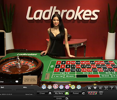 Live Prestige Roulette at Ladbrokes Casino