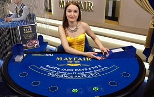 Mayfair VIP Blackjack at William Hill Live Casino